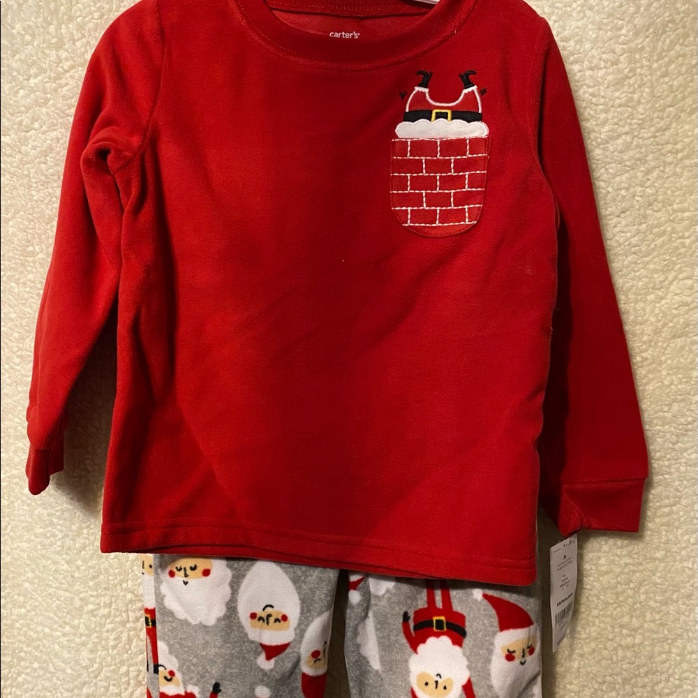 Girl or Boy Toddler flannel Christmas pajamas